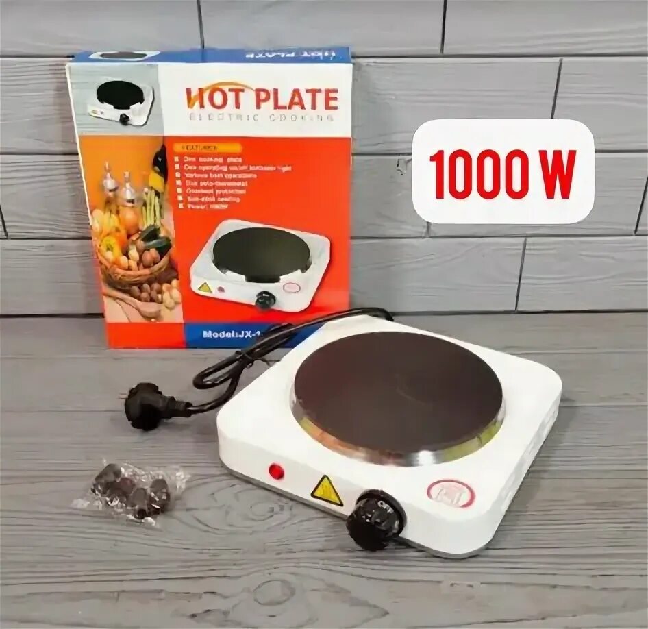 Электроплитка одноконфорочная Блинная Hot Plate