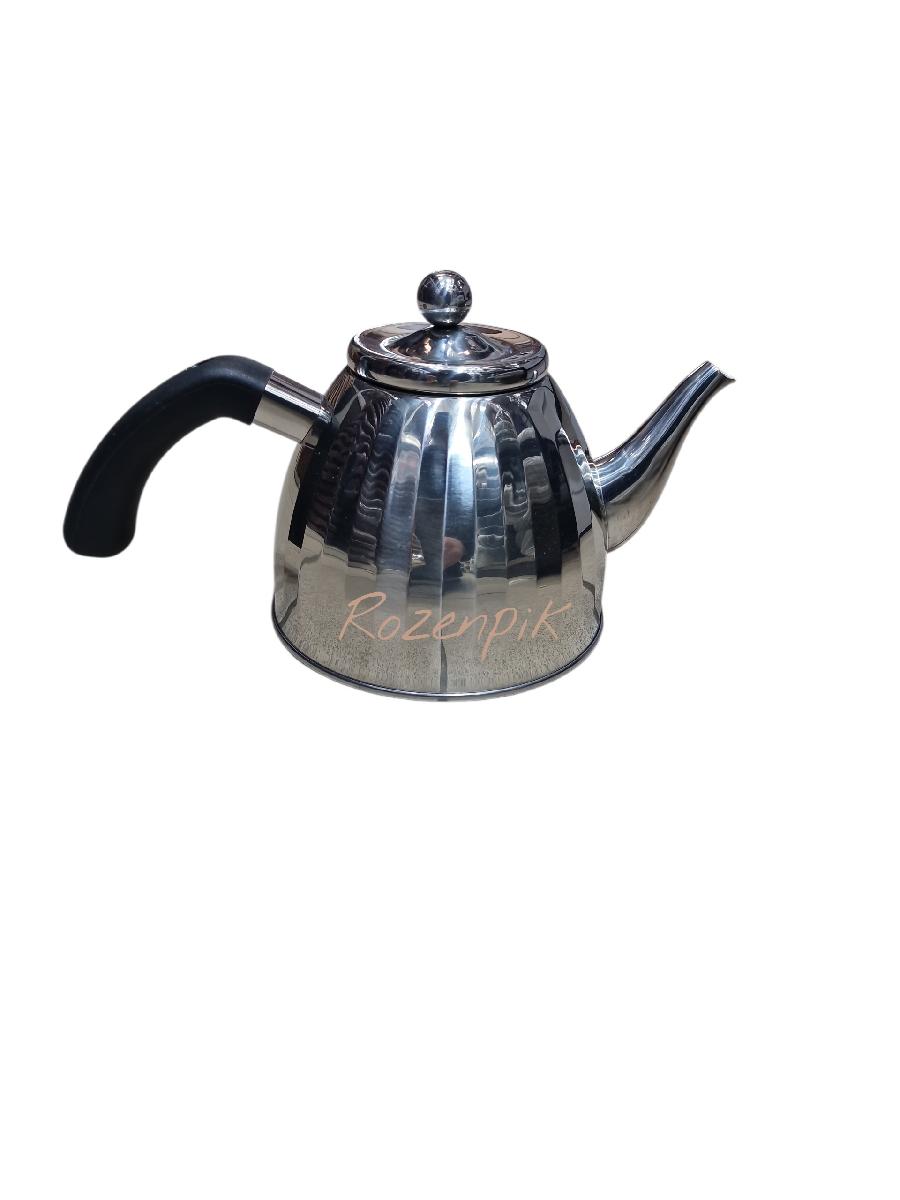 Чайник боковой ручка из нержавеющий сталь Rozenpik 1.0L Rk-553G
