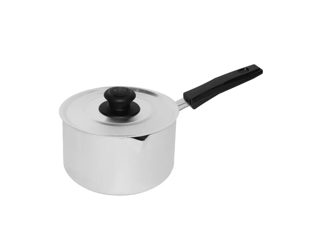 Кастрюля-ковш алюм 1,0л пласт/руч ТМ Калитва