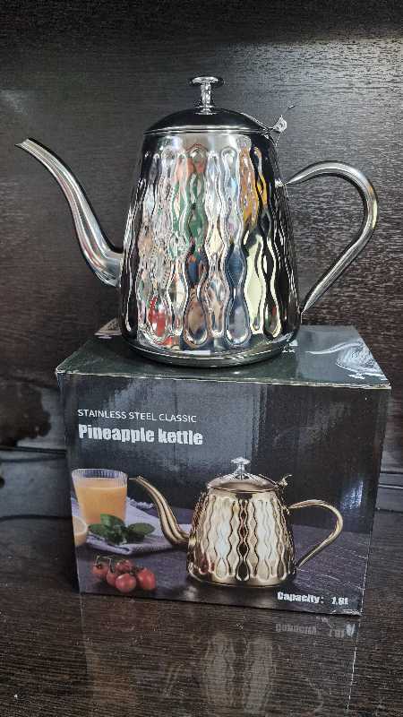 Чайник из нержавеющей стали PINEAPPLE KETTLE  1,8л.