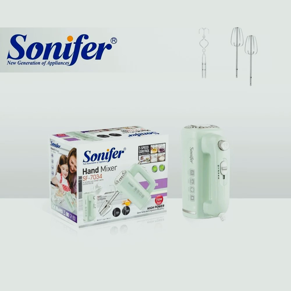 SONIFER Ручной миксер sf-7034, 750 Вт