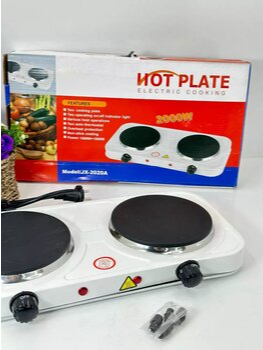 Электроплитка двухконфорочная Блинная Hot Plate