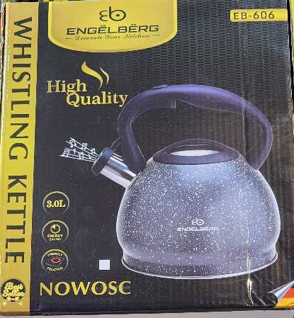 Чайник с свистком WHISTLING KETTLE EB-606 3,0L