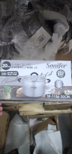 Кастрюля sonifer нерж 3,6л
