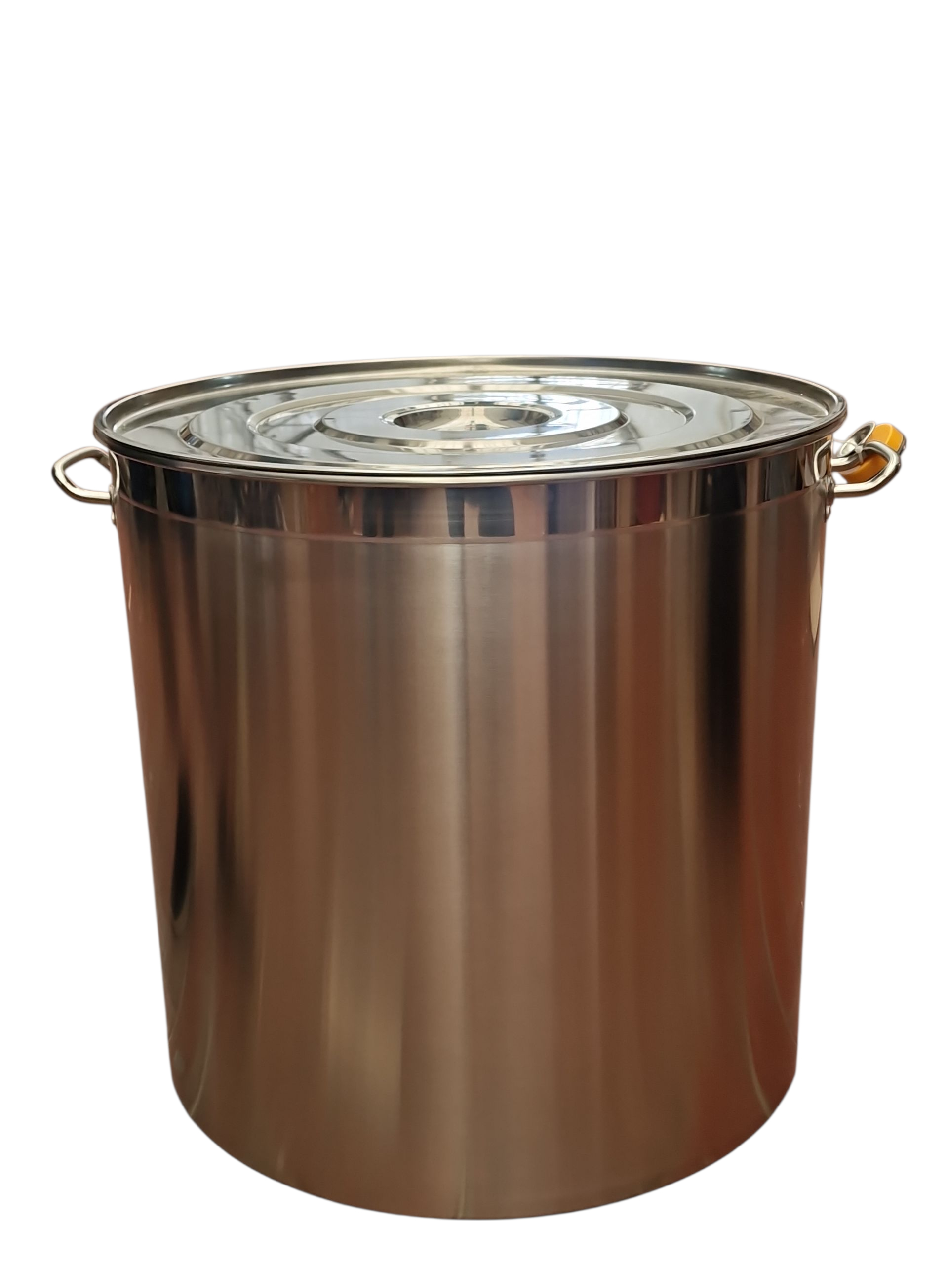 Бак из нержавеющей стали с крышкой 55см.130л