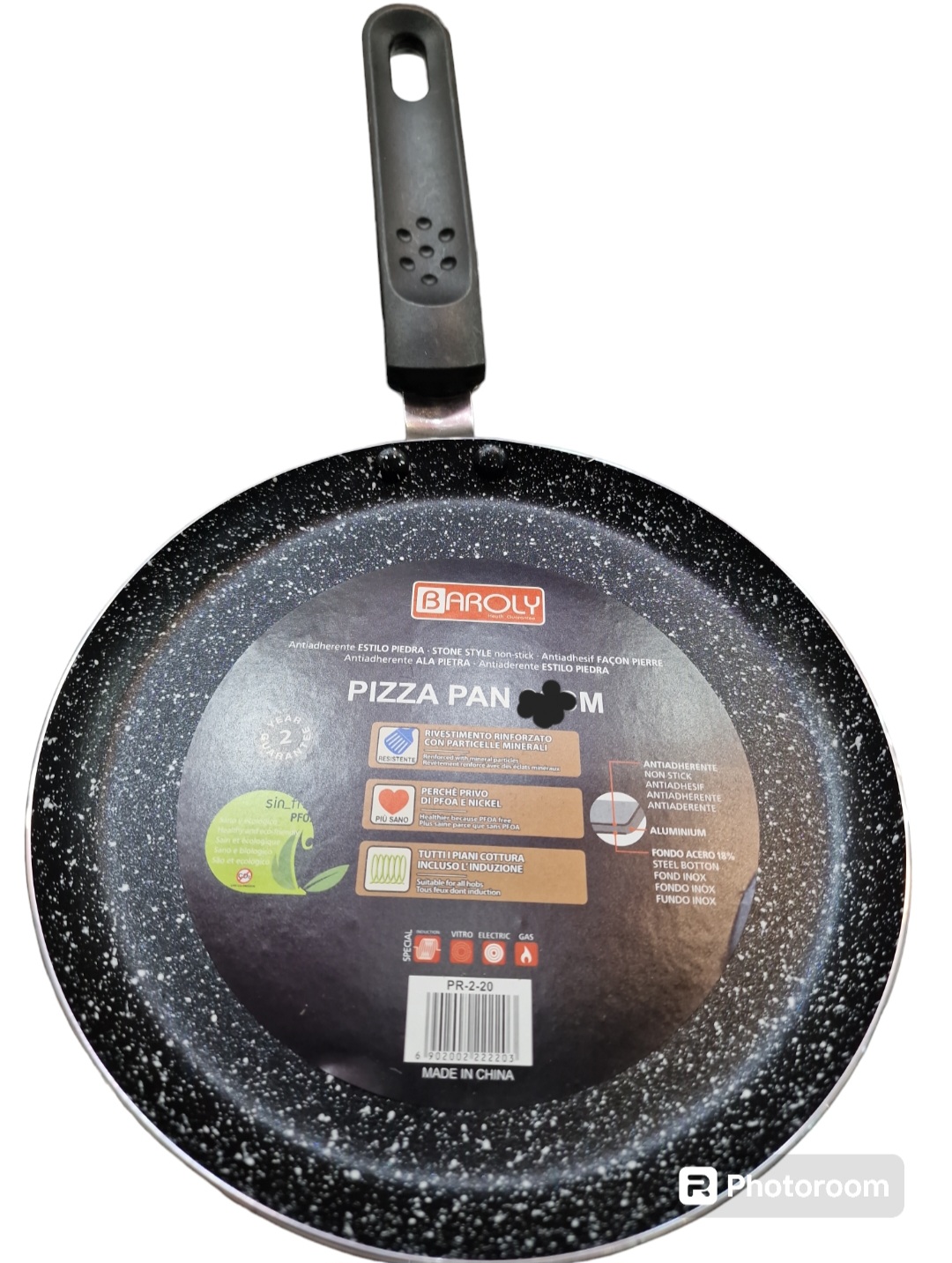 Сковорода блинная 24см с антипригарным покрытием индукция(Baroly) PR-2-24