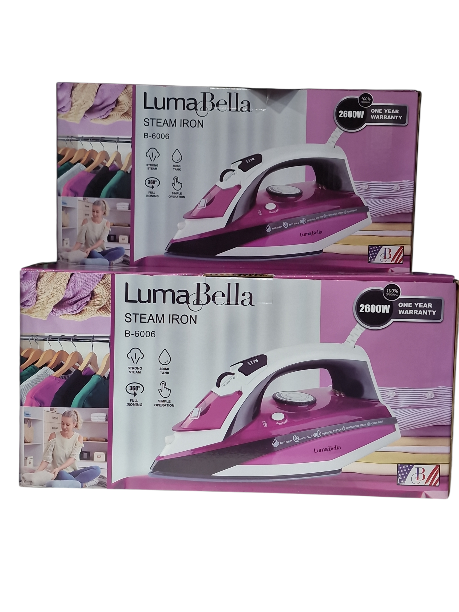 Электрический утюг LumaBella B-6006