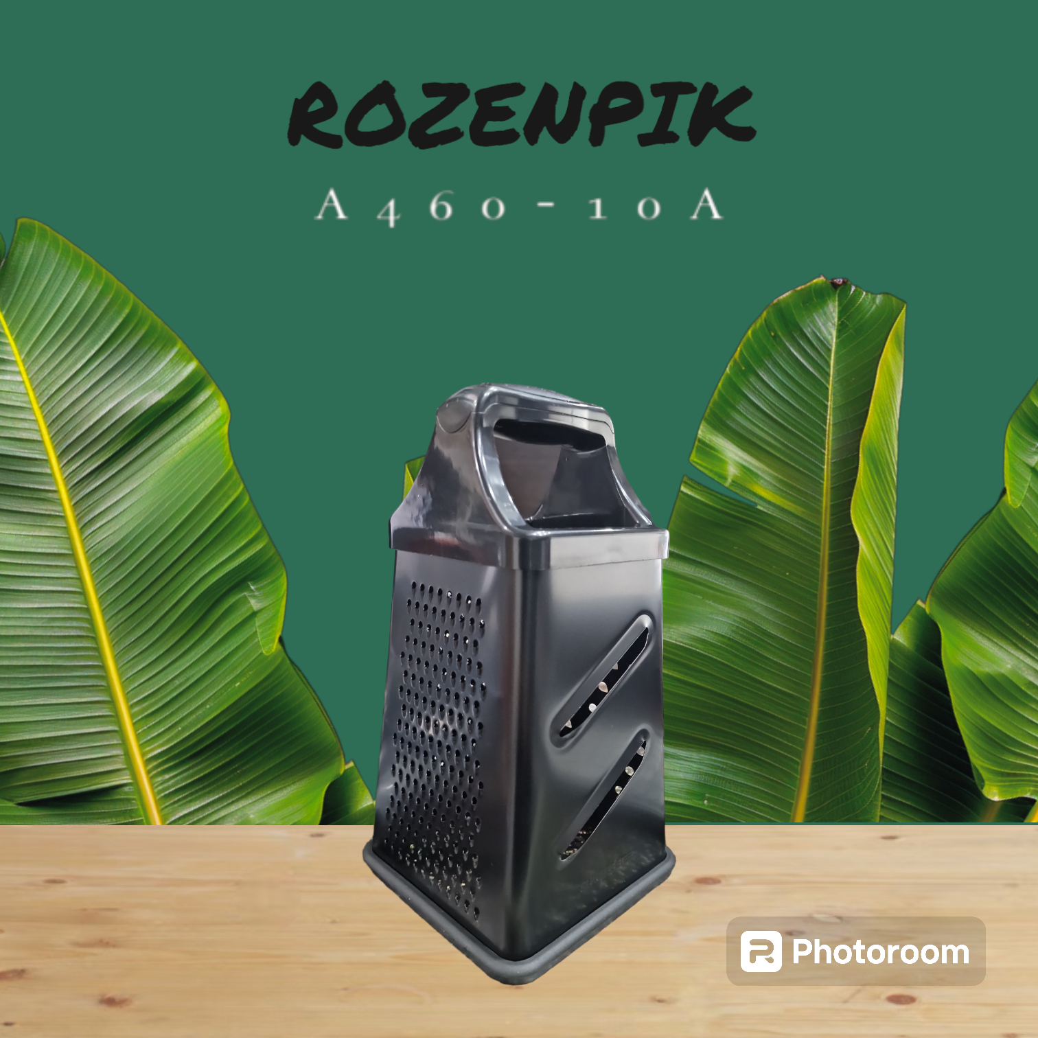 Терка четырехгранная чёрный A460-10A
