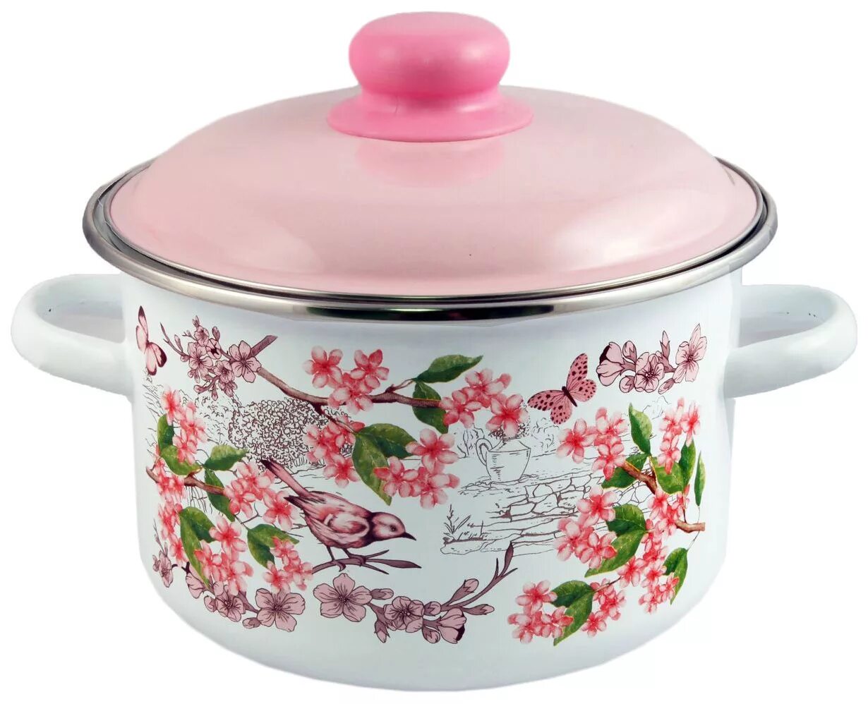 Кастрюля эмал цил Bird 3,0л ТМ Appetite