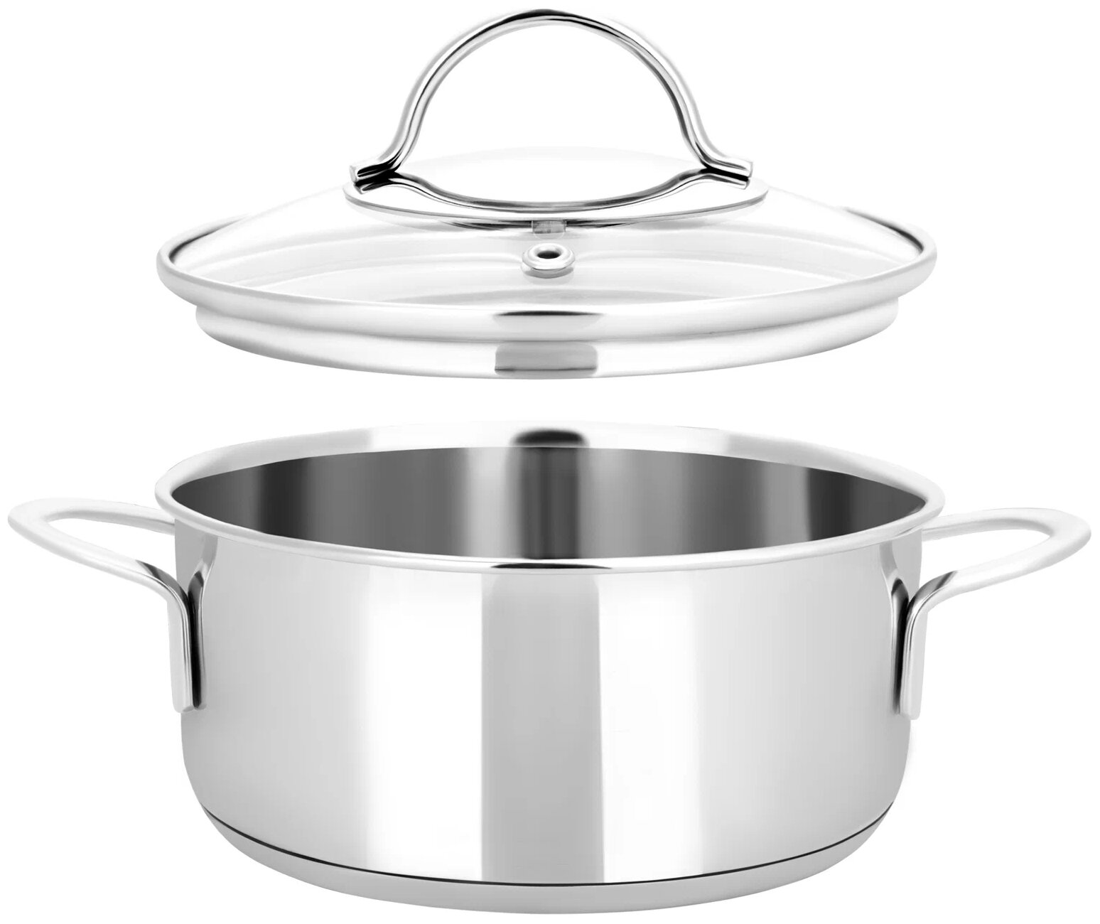 Кастрюля нерж Pretty 1,0л ТМ Appetite