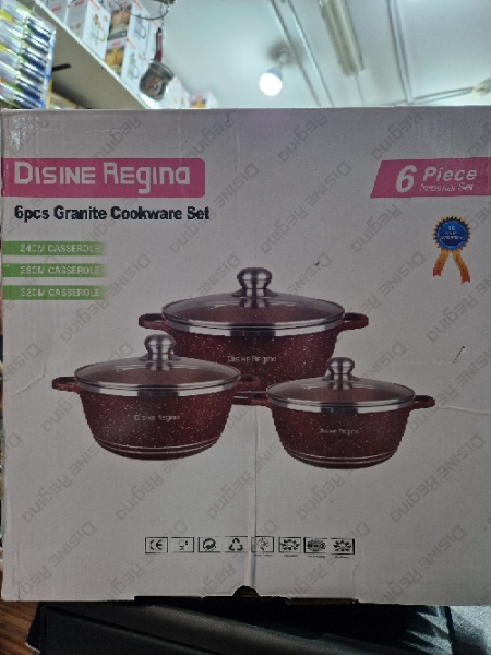 Набор кастрюля гранит 24.28.32см.DisineRegina