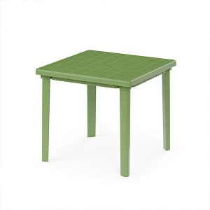 Стол квадратный ЛУНА 80*80 см арт. 740 зеленый