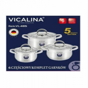 Набор кастрюль VL-485 6pcs