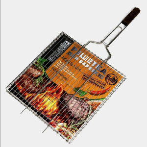 Решетка барбекю нержавейка Y-014 (440*460)