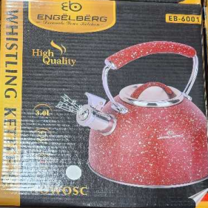 Чайник с свистком WHISTLING KETTLE EB-6001 3,0L