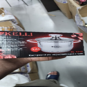 Кастрюля из нержавеющей стали 1,2л