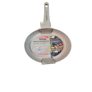 Сковородка ,белый мрамор 28см (BAROLY)