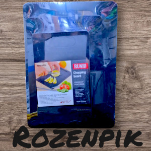 Набор доска чёрный мрамор Rozenpik 3шт