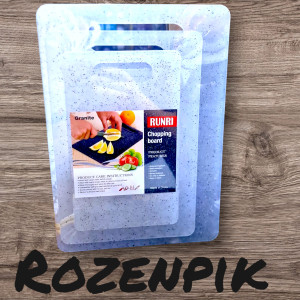 Набор доска белый мрамор Rozenpik 3шт