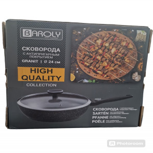 Сковорода с антипригарный покрытий granit с/р 83091-24 (BAROLY)