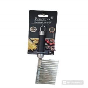 Нож рефлённый металическая Rozenpik BJ12B111