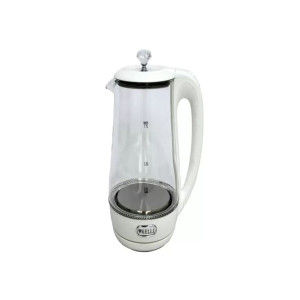 Стеклянный электрический чайник KL-1404Белый (1х6)