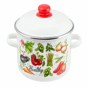 Кастрюля эмал цил Париж 5,5л ТМ Appetite