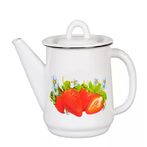 Чайник эмал 1,0л без свистка Chilli TM Appetite