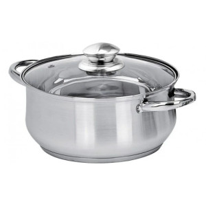 Кастрюля нерж Greta 6,0л ТМ Appetite