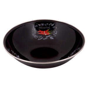 Миска эмал 2,5л нерж/об Chilli TM Appetite