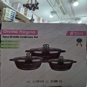 Набор кастрюля гранит 32.36.40см.DisineRegina.DR-06-3